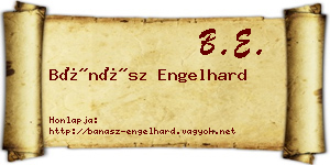 Bánász Engelhard névjegykártya